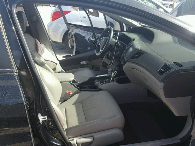 2HGFB2F91CH536771 - 2012 HONDA CIVIC EXL 黑色 照片 5