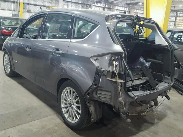 1FADP5BU3DL548367 - 2013 FORD C-MAX SEL GRAY photo 3