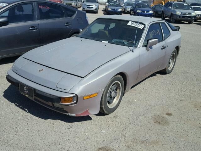 WP0AA0948EN457026 - 1984 PORSCHE 944 GRAY photo 2