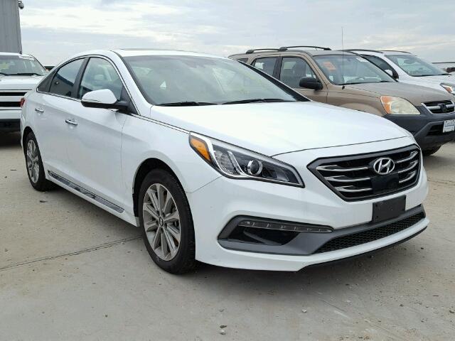 5NPE34AFXHH508806 - 2017 HYUNDAI SONATA WHITE photo 1