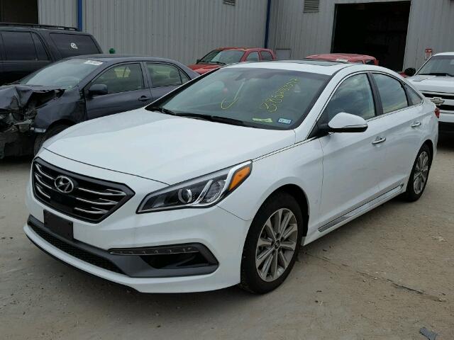 5NPE34AFXHH508806 - 2017 HYUNDAI SONATA WHITE photo 2