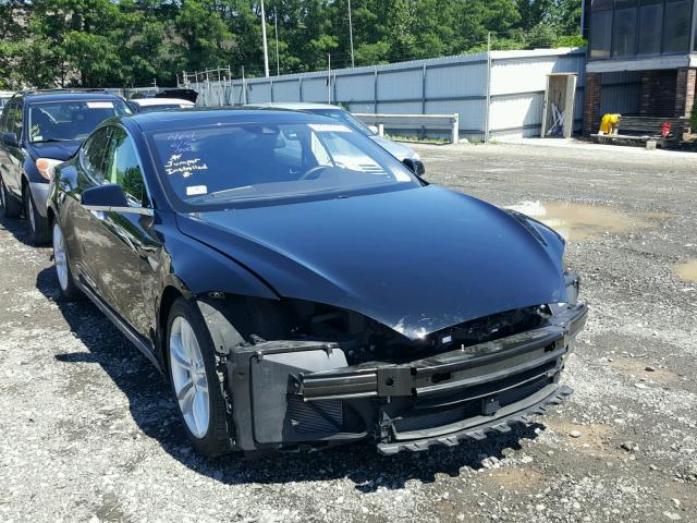 5YJSA1E21GF120732 - 2016 TESLA MODEL S Սև լուսանկար 1