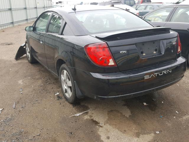 1G8AV15B96Z135529 - 2006 SATURN ION LEVEL BLACK photo 3
