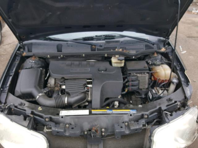 1G8AV15B96Z135529 - 2006 SATURN ION LEVEL BLACK photo 7