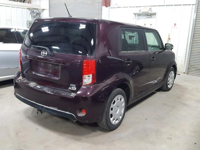JTLZE4FE3DJ047790 - 2013 TOYOTA SCION XB Bordeaux Foto 4