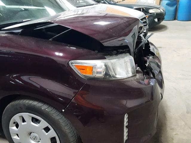 JTLZE4FE3DJ047790 - 2013 TOYOTA SCION XB Bordeaux Foto 9