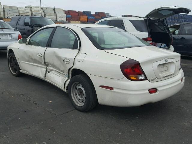 1G3GR64H214253614 - 2001 OLDSMOBILE AURORA WHITE photo 3