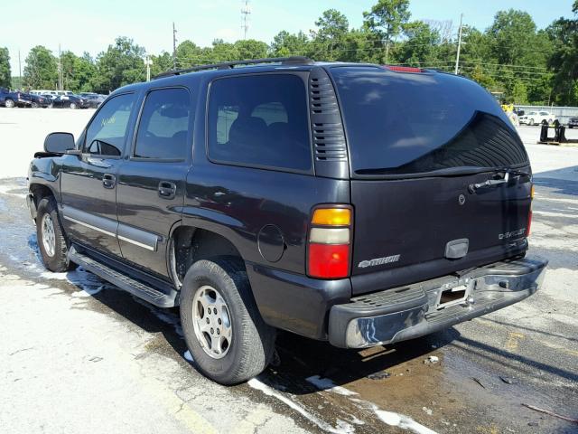 1GNEC13V44J118537 - 2004 CHEVROLET TAHOE C150 BLACK photo 3