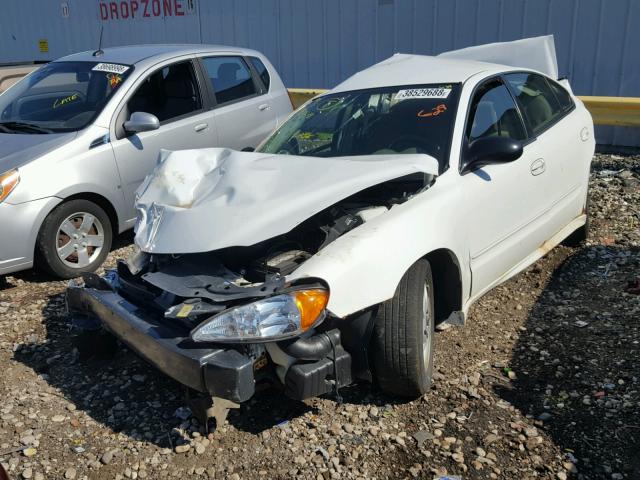 1G2NE52F34C201325 - 2004 PONTIAC GRAND AM S 白色 照片 2