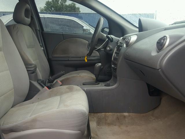 1G8AJ55F07Z159306 - 2007 SATURN ION LEVEL BURGUNDY photo 5