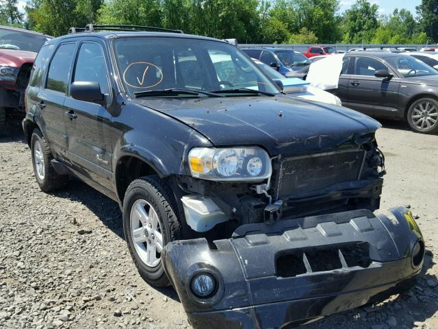 1FMCU96H66KD04039 - 2006 FORD ESCAPE HEV BLACK photo 1