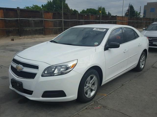 1G11B5SA9DF151948 - 2013 CHEVROLET MALIBU LS WHITE photo 2