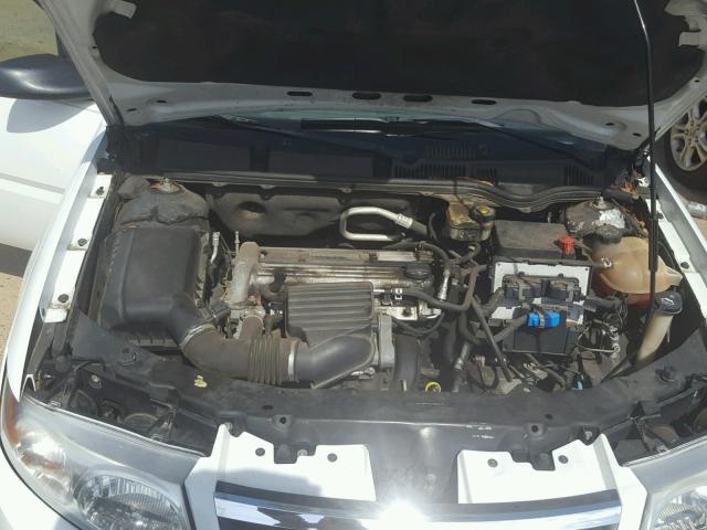 1G8AL55F56Z105217 - 2006 SATURN ION LEVEL WHITE photo 7