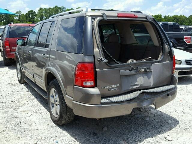 1FMZU65K63UB38515 - 2003 FORD EXPLORER L TAN photo 3