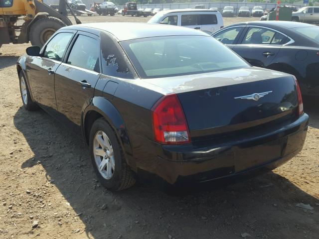 2C3KA43R87H799852 - 2007 CHRYSLER 300 BLACK photo 3