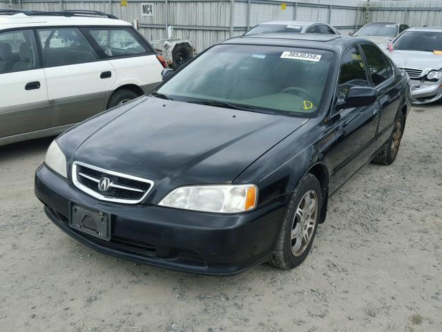 19UUA5662YA062689 - 2000 ACURA 3.2TL BLACK photo 2