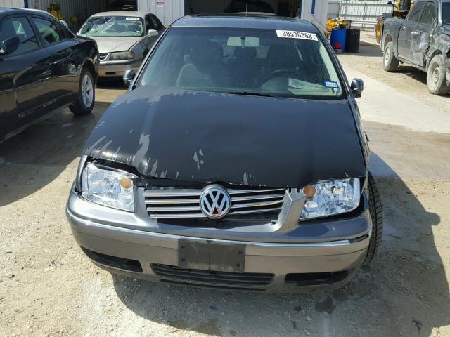 3VWSR69M15M049054 - 2005 VOLKSWAGEN JETTA GLS GRAY photo 9