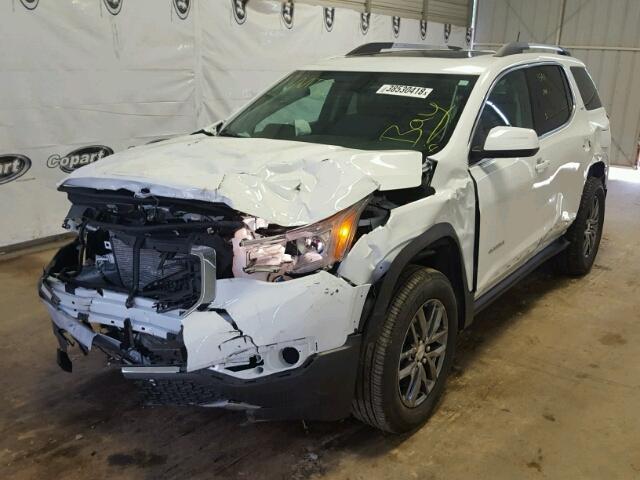 1GKKNMLS7JZ109183 - 2018 GMC ACADIA SLT Biały zdjęcie 2