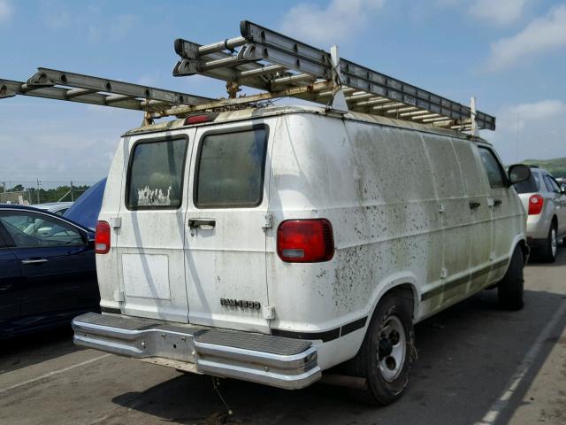 2D7HB11X13K201213 - 2003 DODGE RAM VAN B1 WHITE photo 4