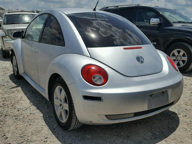 3VWPW31C57M512073 - 2007 VOLKSWAGEN NEW BEETLE 银色 照片 3