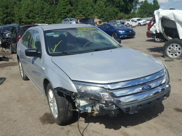 3FAHP0GA4AR108092 - 2010 FORD FUSION S SILVER photo 1