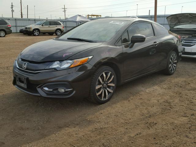 2HGFG3B0XEH504256 - 2014 HONDA CIVIC EXL 黑色 照片 2