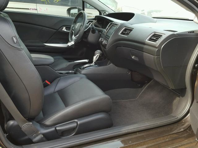 2HGFG3B0XEH504256 - 2014 HONDA CIVIC EXL 黑色 照片 5