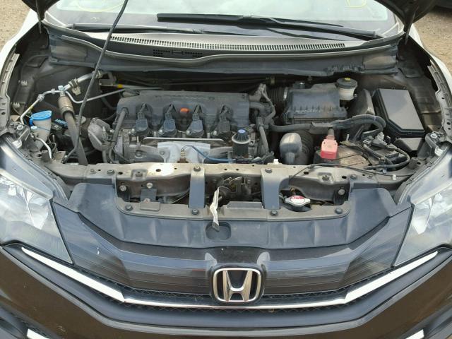 2HGFG3B0XEH504256 - 2014 HONDA CIVIC EXL 黑色 照片 7