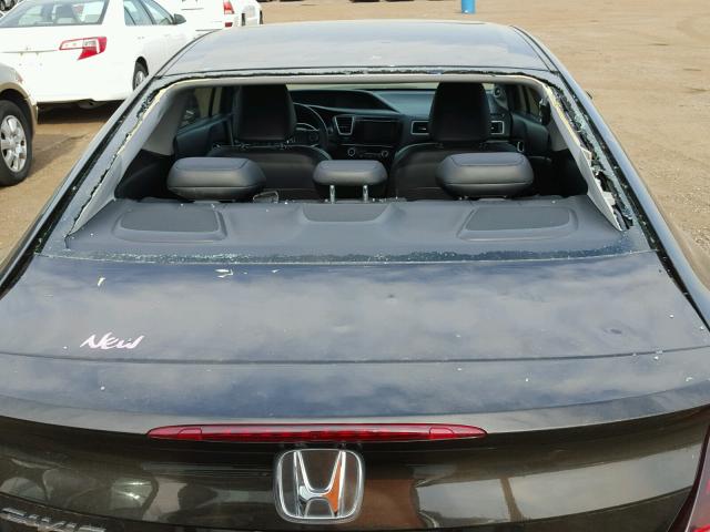 2HGFG3B0XEH504256 - 2014 HONDA CIVIC EXL 黑色 照片 9