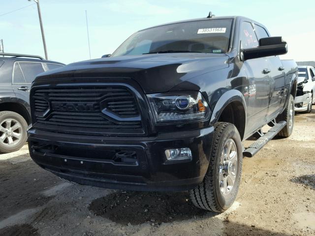 3C6UR5FL8JG142736 - 2018 RAM 2500 LARAM BLACK photo 2