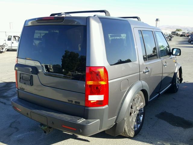 SALAE25486A378124 - 2006 LAND ROVER LR3 SE GRAY photo 4