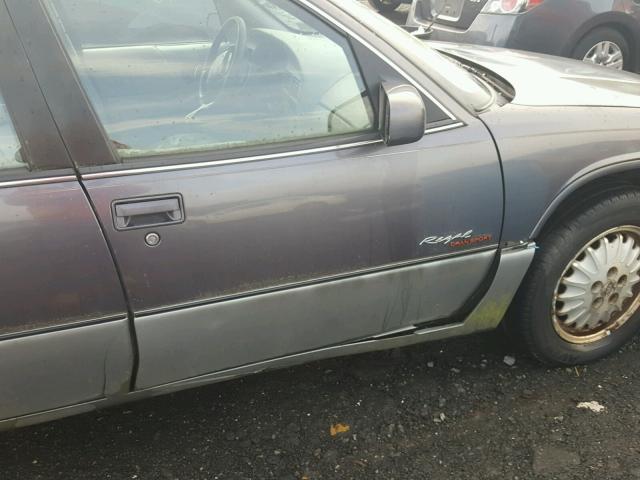 2G4WF52L2S1431648 - 1995 BUICK REGAL GRAN GRAY photo 9