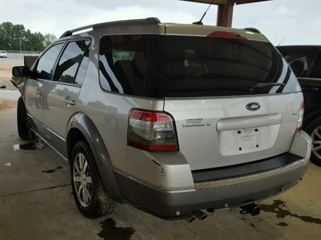 1FMDK02W78GA38840 - 2008 FORD TAURUS X GRAY photo 3