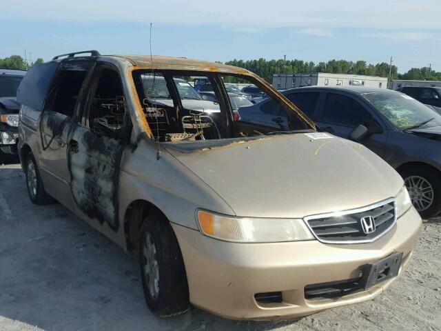 2HKRL18062H544632 - 2002 HONDA ODYSSEY EX BURN photo 1