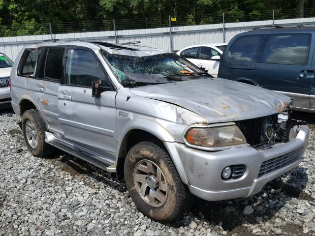 JA4MT41R42J055569 - 2002 MITSUBISHI MONTERO SP SILVER photo 1