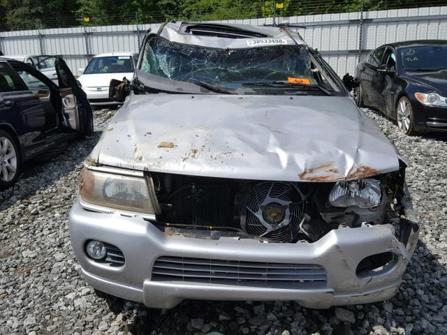 JA4MT41R42J055569 - 2002 MITSUBISHI MONTERO SP SILVER photo 9