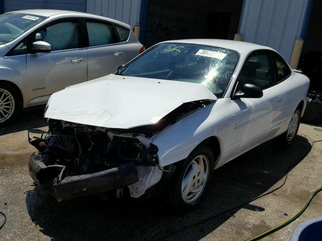 3FAFP11392R133448 - 2002 FORD ESCORT ZX2 WHITE photo 2