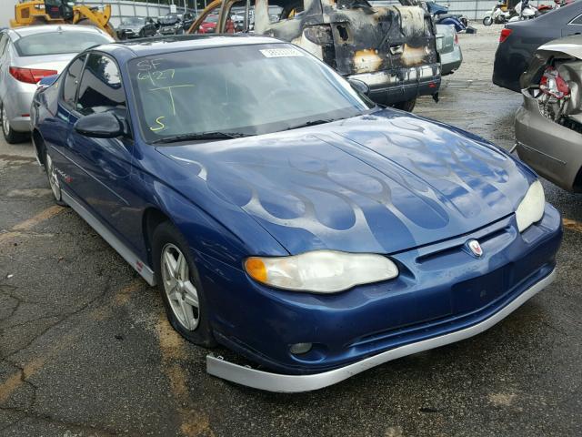 2G1WX12K139366045 - 2003 CHEVROLET MONTE CARL ლურჯი ფოტო 1