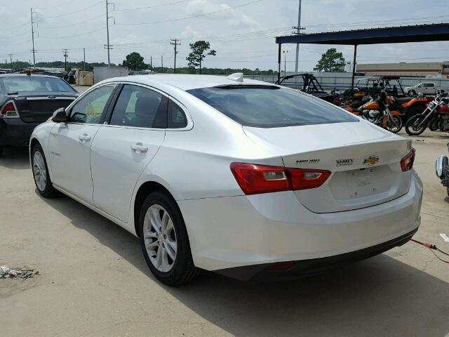 1G1ZE5ST7GF243432 - 2016 CHEVROLET MALIBU LT WHITE photo 3