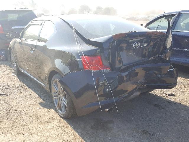 JTKJF5C71B3009020 - 2011 TOYOTA SCION TC 黑色 照片 3