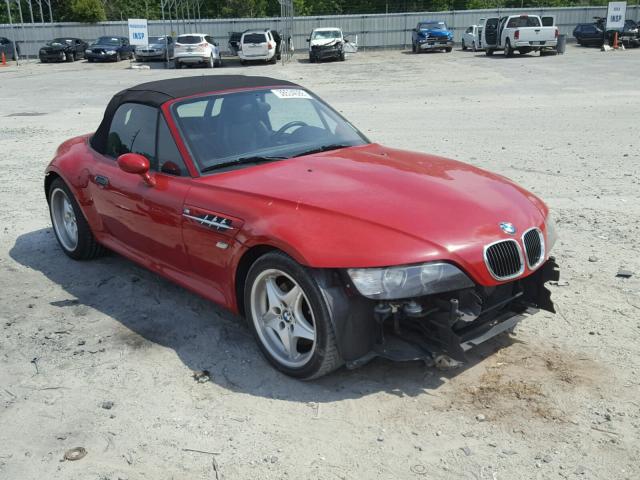 WBSCK9340YLC93141 - 2000 BMW M ROADSTER RED photo 1