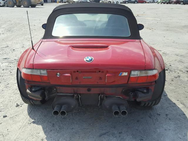 WBSCK9340YLC93141 - 2000 BMW M ROADSTER RED photo 6