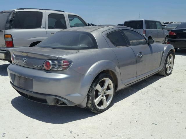 JM1FE173040123806 - 2004 MAZDA RX8 SILVER photo 4