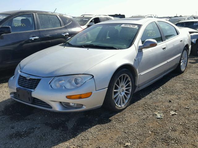 2C3AE76K24H601410 - 2004 CHRYSLER 300M SPECI SILVER photo 2