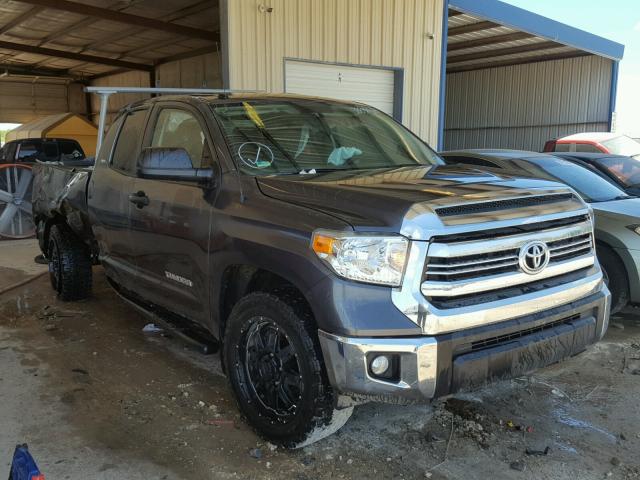 5TFRM5F19GX099105 - 2016 TOYOTA TUNDRA DOU GRAY photo 1
