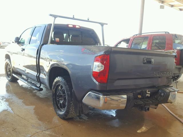 5TFRM5F19GX099105 - 2016 TOYOTA TUNDRA DOU GRAY photo 3