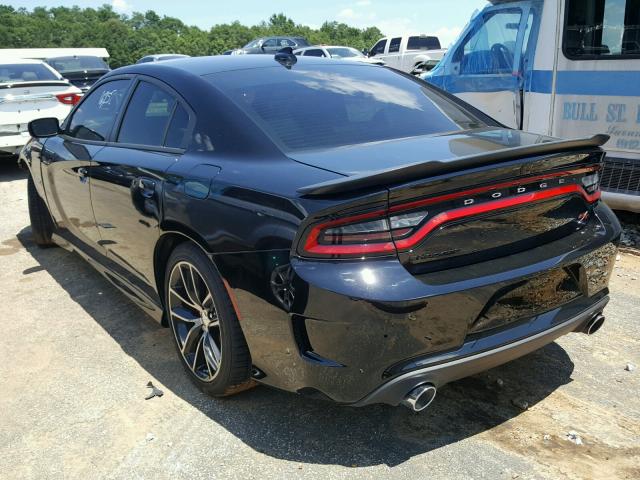 2C3CDXGJXGH357110 - 2016 DODGE CHARGER R/ BLACK photo 3