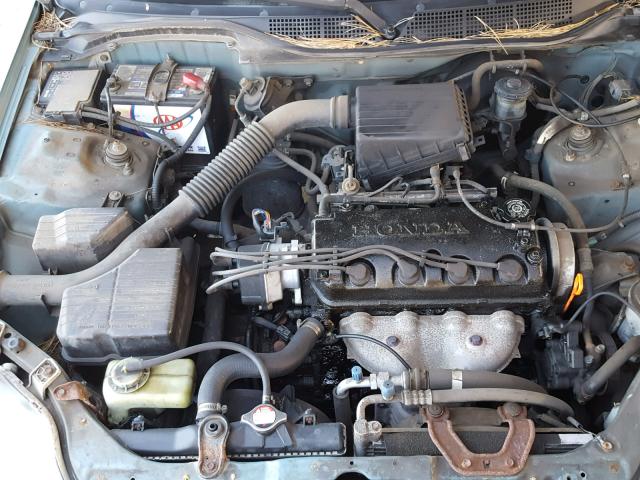 2HGEJ6616YH559731 - 2000 HONDA CIVIC BASE BLUE photo 7