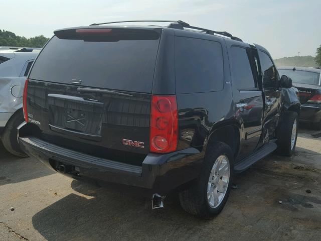 1GKS1CE00BR105138 - 2011 GMC YUKON SLT BLACK photo 4