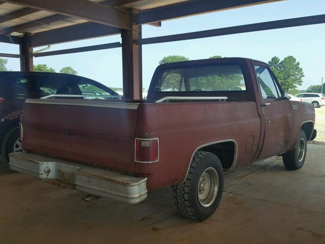 CCD149S145577 - 1979 CHEVROLET 1/2 TON RED photo 4